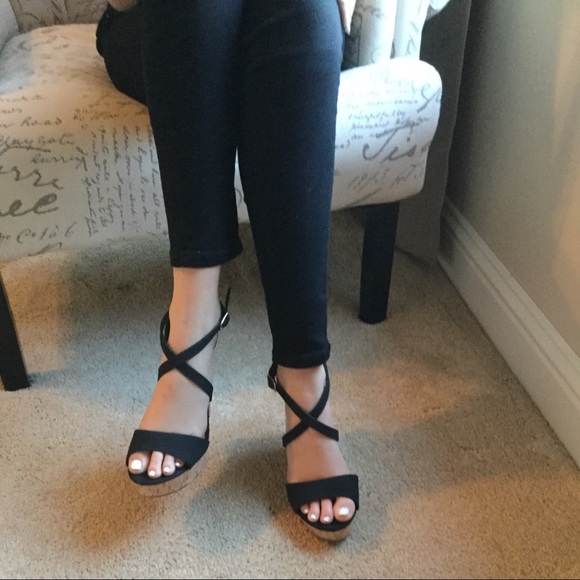 1 LEFT SALE‼️ Wrap Cork Wedges - Picture 4 of 6